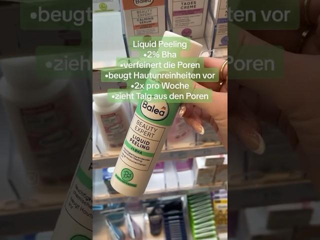 Balea Produkte für unter 10€! #drogerie #skincare