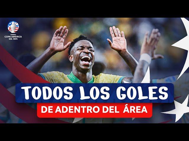 TODOS LOS GOLES DE ADENTRO DEL ÁREA | CONMEBOL COPA AMÉRICA USA 2024™