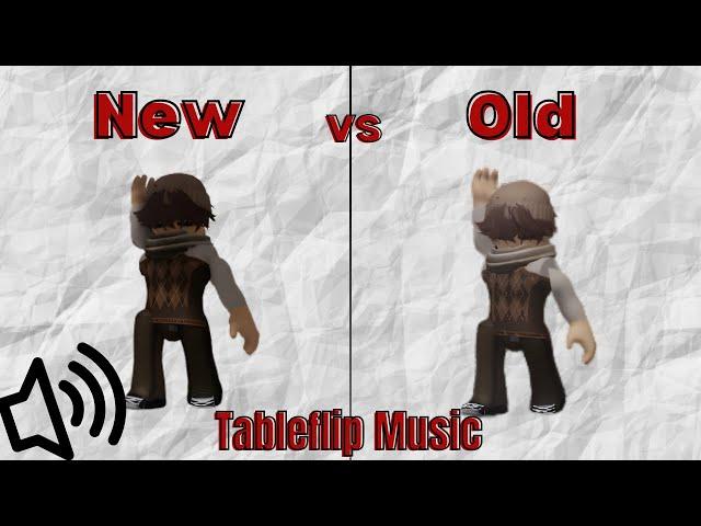 New Vs Old Tableflip Music | The Strongest Battlegrounds