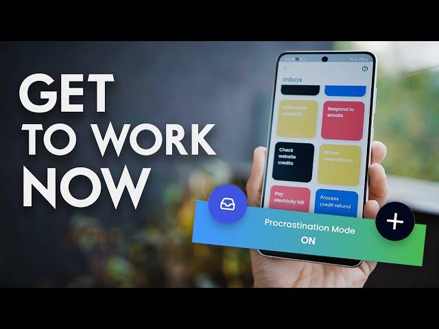 Productivity App You Need to Try - No More Procrastination!