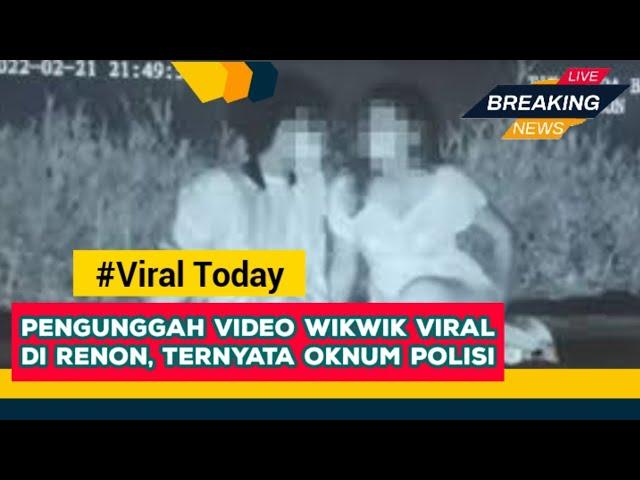 Pengunggah Video Wikwik Viral di Renon, Ternyata Oknum Polisi