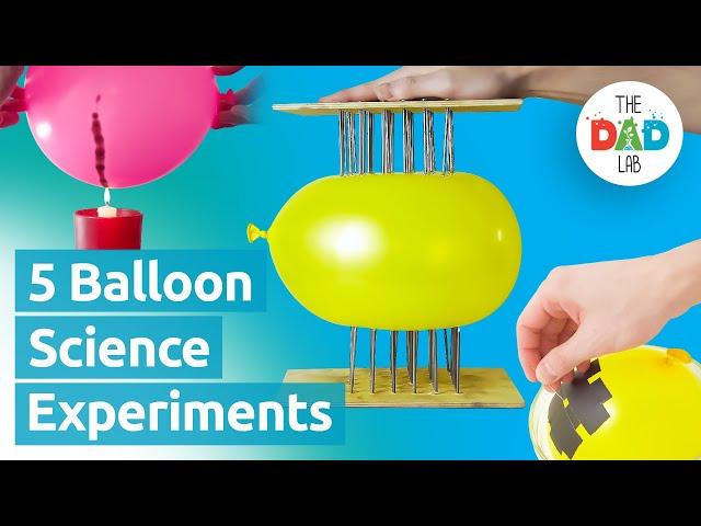 5 Science Experiments with Balloons