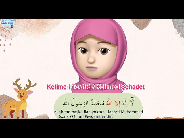 Kelime-i Tevhid -- Kelime-i Şehadet / Talimli / Ezber