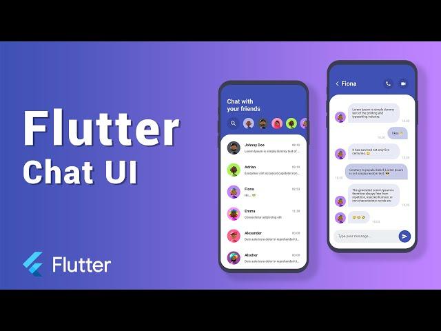 Chat App UI | Flutter UI - Speed Code