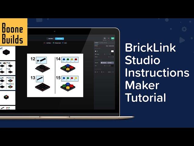 Bricklink Studio Instructions Maker Tutorial