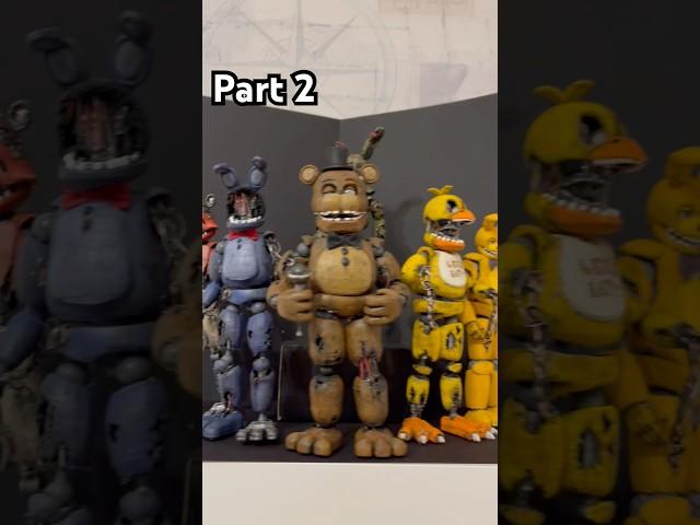 Showcase of my custom fnaf 2 figures. Heavily inspired by @bigbossproductions5283 #fnaf #fnaf2