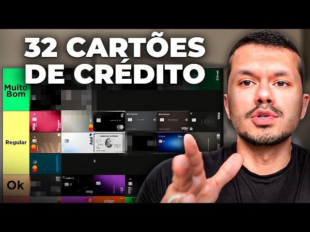 Ranking: Os MELHORES Cartões de Crédito 2025