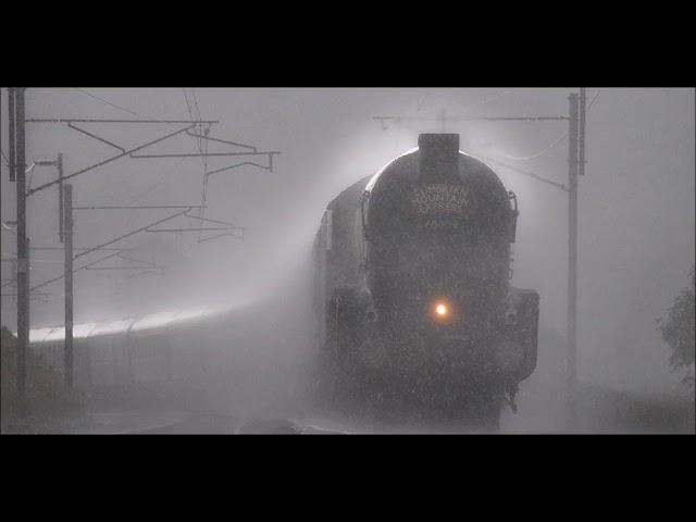  Trem noturno e 2 Horas de Chuva - Som para dormir e relaxar