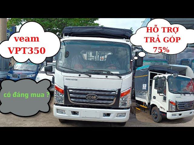 Xe Tải Veam 3.5 Tấn VPT350 Thùng Dài 4.88 Mét, Máy Isuzu, |Văn Nhã  Xe Tải| ĐT: 0357572602