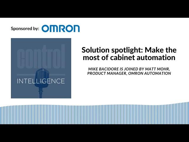 Solutions spotlight: Make the most of cabinet automation