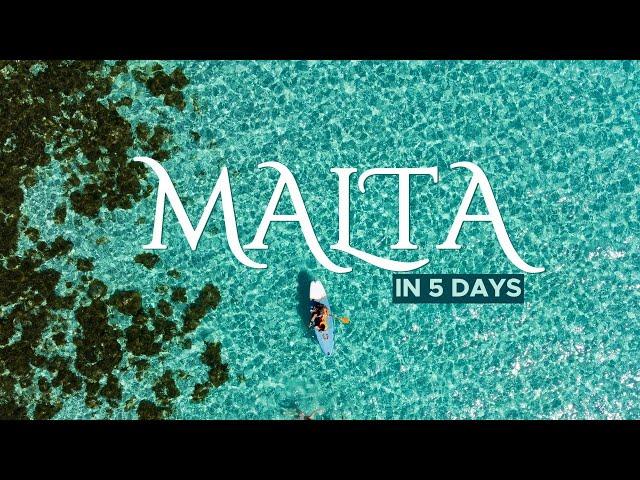 Five Days in MALTA | | the Jewel of the Mediterranean (FULL ITINERARY)
