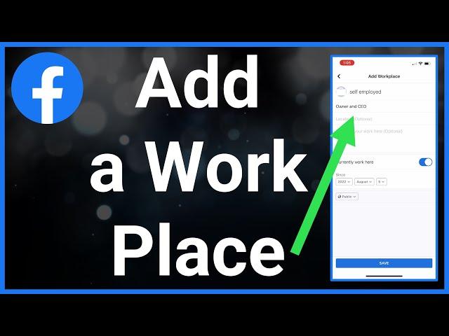 How To Add Workplace On Facebook