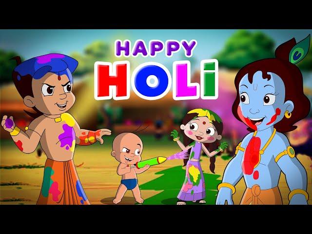 Chhota Bheem and Krishna - Rango se Bhari Holi | Holi Special | Hindi Cartoon for Kids