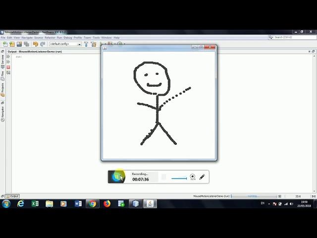 Draw In Java | Mouse Motion Listener for Beginners