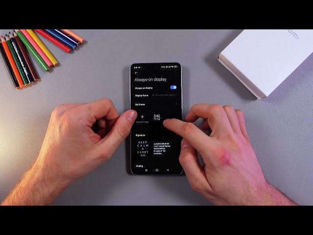 How to Customize Always on Display on Xiaomi 14T Pro