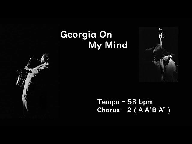 Georgia On My Mind - B.T (  C ) Dexter Gordon Solo