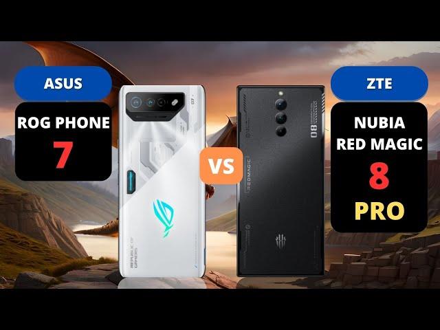 Best Smartphone Gaming Rog Phone 7 vs Red Magic 8 Pro | PHONE COMPARISON