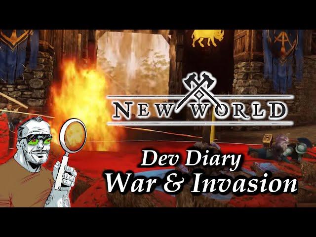 New World MMO Dev Diary Deep Dive - War and Invasions