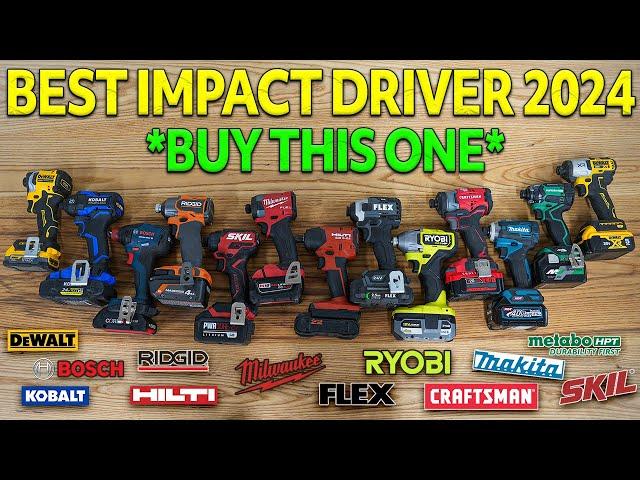 Best Impact Driver 2024? Milwaukee, DeWalt, Makita, Flex