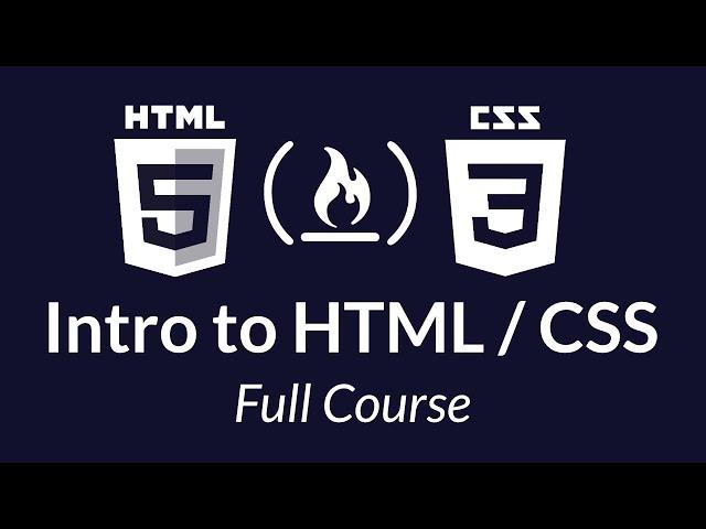 Intro to HTML & CSS - Tutorial