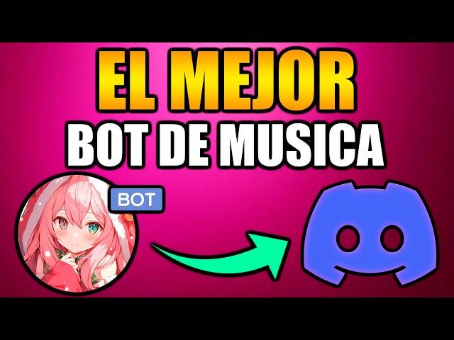 EL BOT DE MÚSICA MÁS COMPLETO Y FÁCIL DE USAR EN DISCORD 2024 *fácil y rápido* | Nekotina