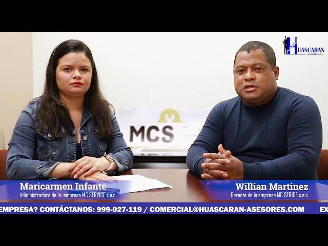  TESTIMONIAL MC SERVICE - HOMOLOGACIÓN de PROVEEDORES - PERÚ