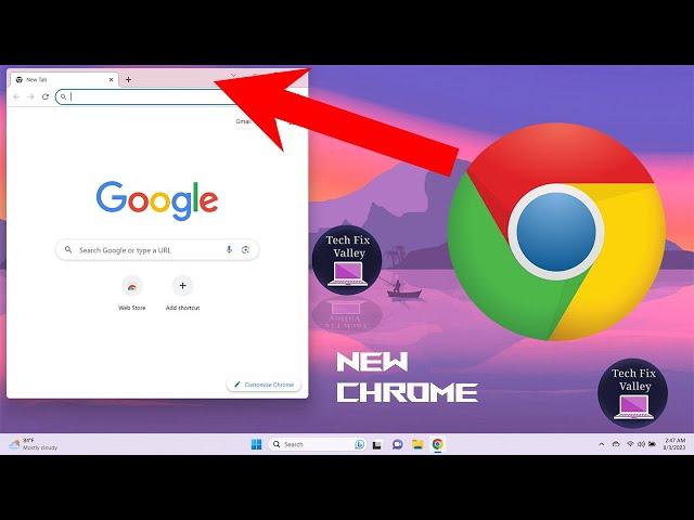 How To Get New Chrome Update With Windows 11 Design (Mica Effect) | Easy Tutorial 2023