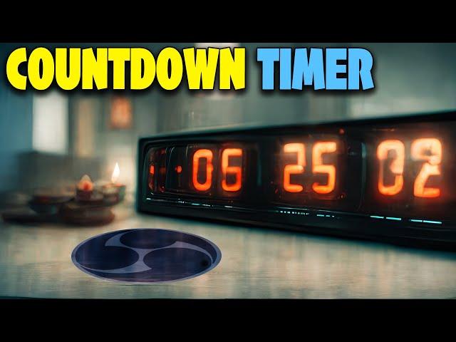 Create OBS Countdown Timers!