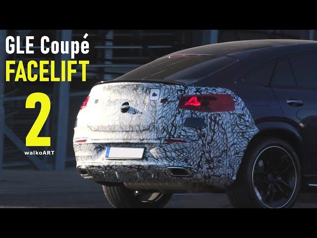 Mercedes Erlkönig GLE Coupe C167 Facelift 2 * GLE Coupe facelift prototype * 4K SPY VIDEO