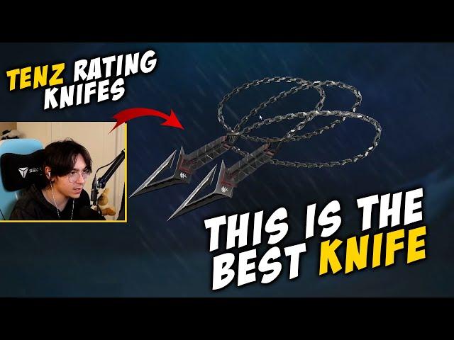 Tenz's Knife Tier List in Valorant!