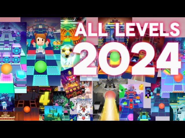 Rolling Sky ALL LEVELS! 2024 - 113 Levels! | Rolling Sky Official