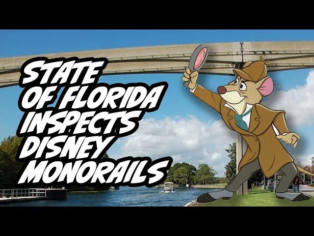 State of Florida Inspects Disney Monorails, Polynesian Island Tower Preview