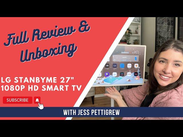 LG StanbyME 27" 1080p HD HDR LED webOS Smart TV | Product Review