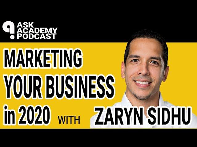 Sales and Marketing in the Crisis with Zaryn Sidhu - ASK Academy Podcast