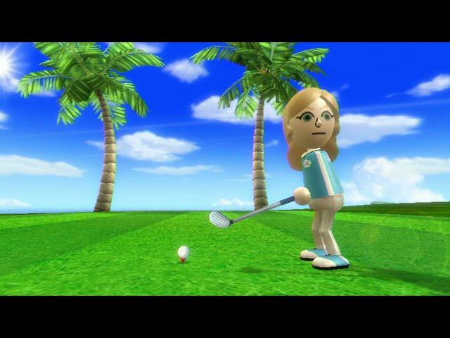 going pro in every wii sports resort sport - golf