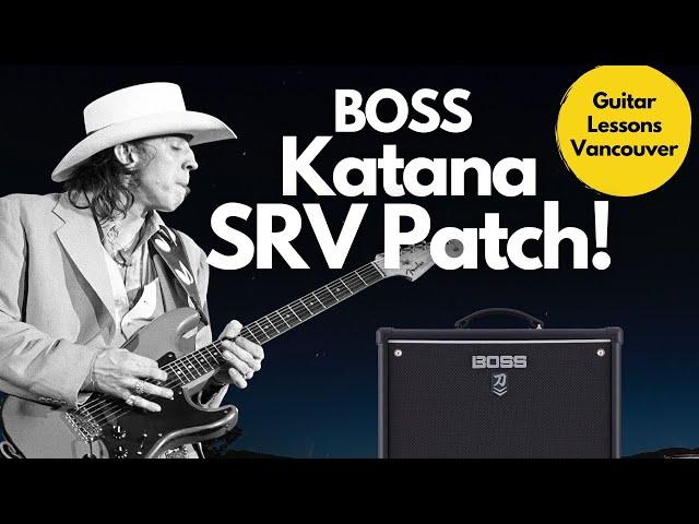 Boss Katana SRV Patch - Steve Ray Vaughan