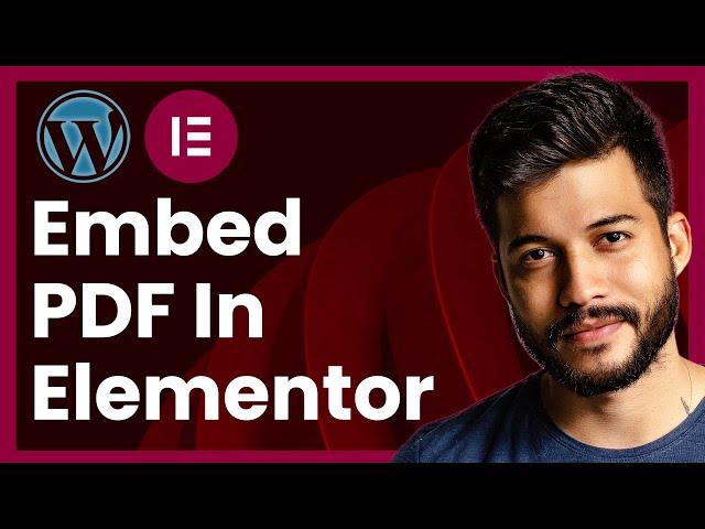 How To Embed PDF In WordPress Elementor (easy tutorial)