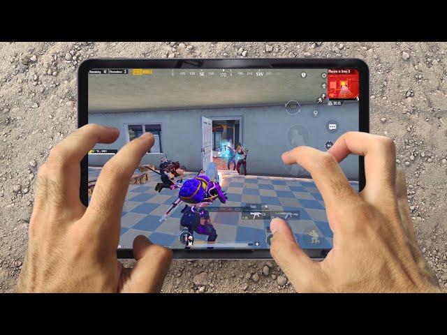 iPad Mini 6 HANDCAM  Pubg Test/ Gameplay/ Sensitivity/ 4 Fingers claw ️ FHD+60FPS 