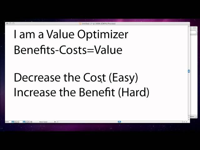 What is Value? How is it Created? Part 2