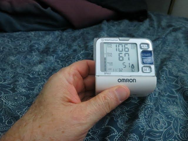 Best blood pressure monitor after 4 years daily use OMRON BP652