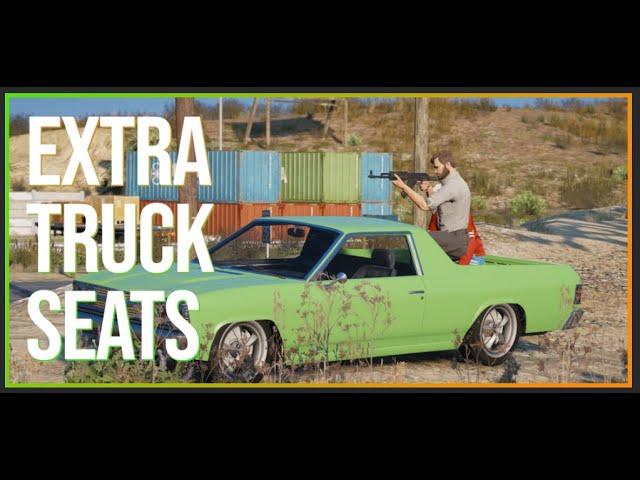 Extra Truck Seats | FIVEM Scripts | Lith Studios | ESX QBCORE STANDALONE