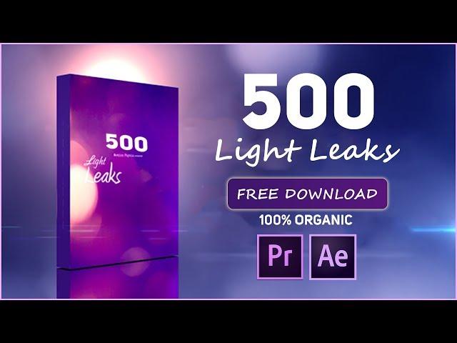 500+ Professional Light Leaks Collection Free Download || How to Use Light Leaks (Tutorial)