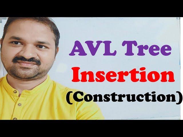 AVL Tree Insertion || Solved Example || Construct AVL tree for the elements 60,1,40,30,10,100,70,80