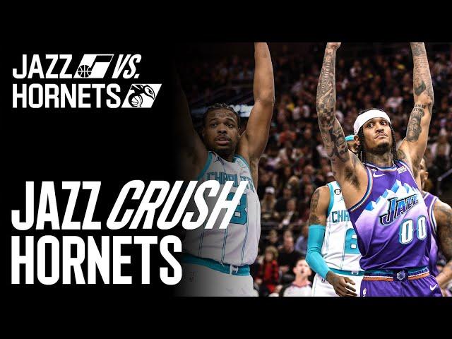 DOMINANT performance vs. Charlotte  | UTAH JAZZ