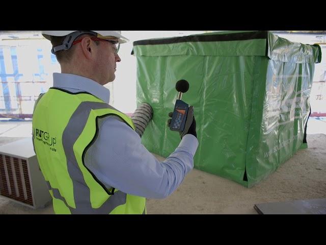 How To Soundproof A Construction Site With Soundex® Acoustic Enclosures - Noise Barriers & Fences.