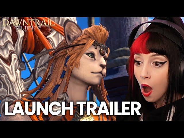 FFXIV: Dawntrail Launch Trailer Reaction! [English]