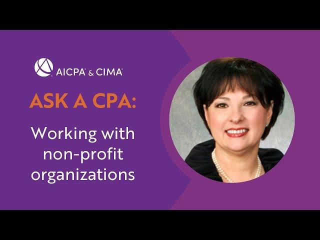 Ask a CPA: Working with non-profit organizations