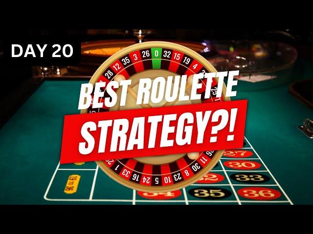 BEST ROULETTE STRATEGY TESTED FOR 20 DAYS STRAIGHT!