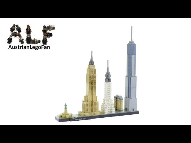 Lego Architecture 21028 New York City - Lego Speed Build Review