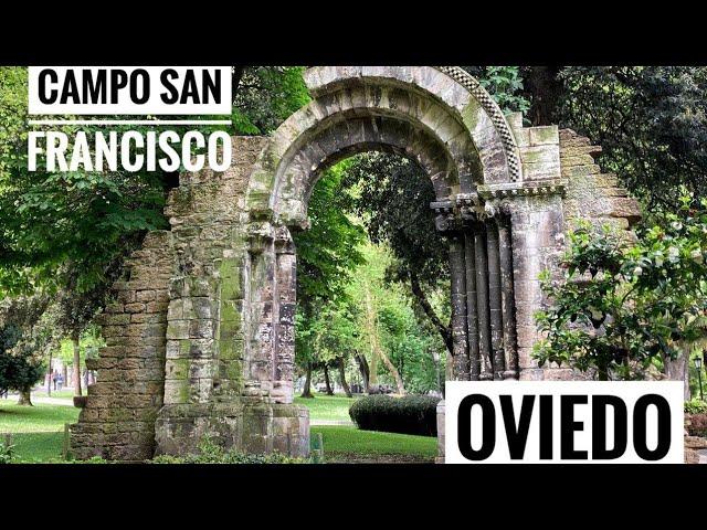 # 203 Овьедо. Oviedo. Campo De San Francisco. Парк. Съемка На Новую Камеру. Север Испании. Астурия